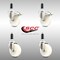 Service Caster 4 Inch 316SS Nylon Swivel 1-1/8 Inch Expanding Stem Caster Lock Brake SCC, 2PK SCC-SS316TTLEX20S414-NYS-2-S-2-118 - alternate 1